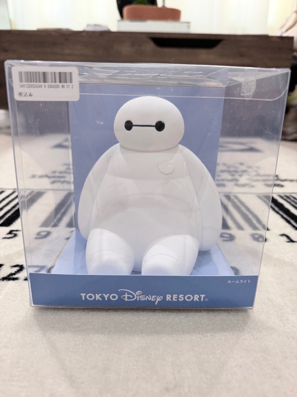 Exclusive Disney Tokyo Japan Baymax Silicone Soft Touch White Room Light